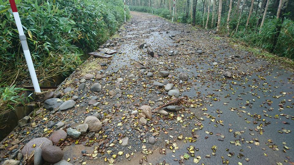 銀泉台道路